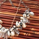 Silpada  Sterling Silver Pearl & Glass Beaded Oxidized Necklace. Photo 3