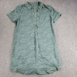 Vineyard Vines Vineyard Vines Women Shirt Margo Dress 8 Green Camo Short Sleeve Mini Photo 4