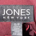Jones New York  Small Maroon Quilted Puffer Jacket Photo 2