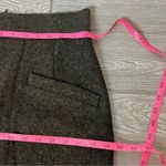 Max Mara  wool silk blend pencil skirt green black sz 8 Photo 2