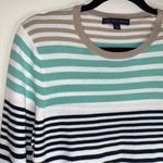 Brooks Brothers  M Cotton Crew Neck Striped Sweater Long Sleeve Photo 1