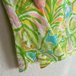 Lilly Pulitzer Guava Elephant Ear Silk Top Tropical Hawaiian Summer Vacation Photo 4