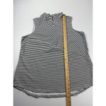 Tommy Bahama  IslandZone Mock Neck Sleeveless‎ Golf Top Stripe XL Photo 2