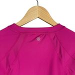 Athleta NWOT Sun Shield One Piece Rashguard Swimsuit Hot Pink Size S Photo 6