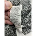 Old Navy Womans  Pullover Sweater XL Gray Black Wide Neck Long Sleeve Photo 4