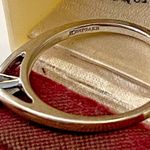 Keepsake Ladies 14k Princess Cut Diamond Ring Sz 8 White Gold 1/5 LSC  Engagement Photo 5