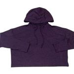Girlfriend Collective  purple cropped hoodie Photo 0