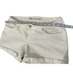 Old Navy Jr Med Wash High Rise Reg Stretch Cut-Off Jean Boyfriend Shorts sz4 Photo 4