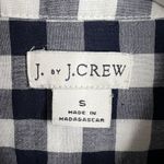 J.Crew  Size S Gingham Classic Button Down Shirt in Boy Fit Shirt B9491 Navy Photo 3