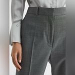 Reiss Layton Slim Fit Wool Blend Suit Trousers Grey Pants Womens Size 14 Photo 2