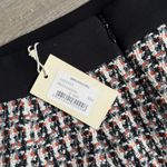 Maje NEW Jivi contrast-trim tweed mini skirt 34 Photo 10