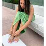 NWT Sleeper Macaroni Strappy Sandals Pastel Pink Sz 39 $220 Photo 8