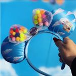 Disney UP Pixar Minnie Mouse Ears House Balloons Clouds  Blue Grape Soda Photo 3