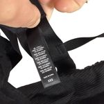 SKIMS Women’s Stretch Cotton Rib Plunge Bralette Black Size XXS Photo 7
