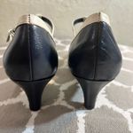Aerosoles  Navy/Black and Cream Mary Jane Heels with Tapered Heel Photo 6