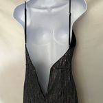 X by NBD Sequin Mini Cocktail Dress XS Ruffle Y2K LBD Whimsigoth Vampy Clubwear Photo 8