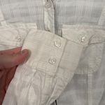 SO  White Fitted Button Down Shirt 100% Cotton Juniors Size Small Long Sleeves Photo 2