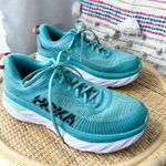 Hoka  One One Bondi 7 Aquarelle Eggshell Blue Road-Running Sneakers Size 9.5 Photo 0