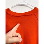 Jerzees Vintage Handmade Fall Halloween Leaves Orange Grandma Sweater Size XL Photo 5