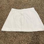 Veronica Beard , white denim button up mini skirt size 8 Photo 2