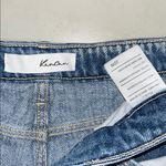 KanCan Size 22W Blue Denim Distressed High Rise Mom Jean Shorts Photo 3