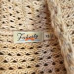 Faherty  Womens Riley Ombre Pink Cashmere Blend Cardigan Sweater XS Photo 3