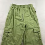 Wild Fable Spring Green Lightweight Canvas Wide Leg Cargo Pant M Photo 6
