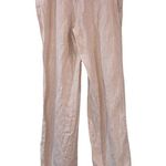 Victoria's Secret Victoria’s Secret Light Pink Flax Straight Leg Pants Photo 2