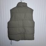 Cotton On  Button Up Mother Puffer Sage Green Vest Jacket Women’s Size L/XL Photo 7