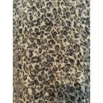 BKE  Boutique Fuzzy Leopard Print V-Neck Cozy Sweater Women's Size L Photo 7
