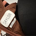 Saylor Harmonie Stretch Sequin Dress in Brown Medium M Photo 5