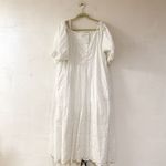 Ulla Johnson  Narcisa Cotton Dress in Pristine White Size 12 Photo 1