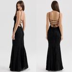 House Of CB  'Joan' Ivory Lace Up Back Maxi Dress NWOT Size M Photo 12