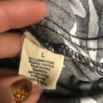 No Comment  Large Black Floral Dress Photo 3