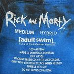Hybrid Apparel Rick and morty tie dye shirt medium 100% cotton Photo 5