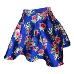 Windsor Floral Pink Blue Elegant Homecoming Skirt with Petticoat Sz 5/6 Women’s Photo 2