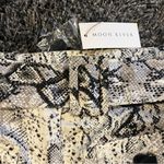 Anthropologie 🌺NWT MOON RIVER ANTHROPOLOGY BELTED SNAKE SKIN PRINT FLOWY PANTS SIZE MEDIUM🌺 Photo 5