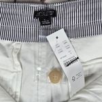 J.Crew  5" pleated heritage chino short White CI580 6‎ NWT Photo 3