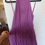 Halter Neck Romper Purple Photo 2