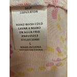 Andree by Unit Andree Boutique paisley print sleeveless blouse pink orange size Large NWT Photo 6