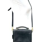 Coach Vintage Willis Station Leather Crossbody Shoulder Purse Black Photo 1