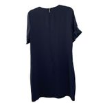 Ralph Lauren Lauren LRL Navy Blue V Neck Short Sleeve Shift Dress Size 10 Photo 1