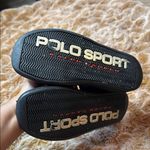 Ralph Lauren Polo by  Black and Blue Sandals with Adjustable Straps size 6 Photo 6