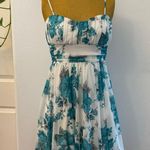 Speechless  Floral Dress Juniors Sweetheart Spaghetti Straps Bubble Hem Photo 1