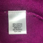 Dana Buchman  V-Neck Ruffled Pullover Knit Sweater Size Medium Photo 6