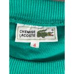 Lacoste  Chemise Colorblock Crewneck Sweatshirt Green Purple Logo Embroidery 4 Photo 2
