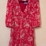 Ba&sh  Ulia Crossover Dress Rose Pink M NEW Photo 0