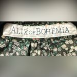 Alix of Bohemia Annabel Moonflower Green Floral Bell Sleeve Shirt Sz Large $420 Size M Photo 8