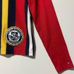 Tommy Hilfiger  Classic Polo Colorful Stripes Hoodie Size XS Oversized Boxy Fit Photo 2