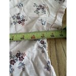SO 🎈🎈🎈Womens short sleeve Pink  v-neck floral blouse, size Small (S) Photo 5